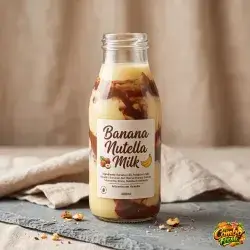 Banana Nutella Milk