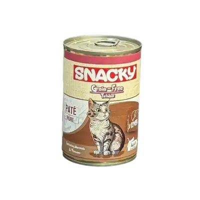 Snacky Grain-Free Pâté Pure Liver Flavor