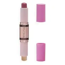 Makeup Revolution Blush & Highlight Stick -Mauve Glow