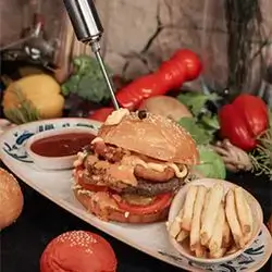 Beef Burger With Cheese