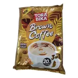 Tora Bika Brown Coffee 3b1 25gx20