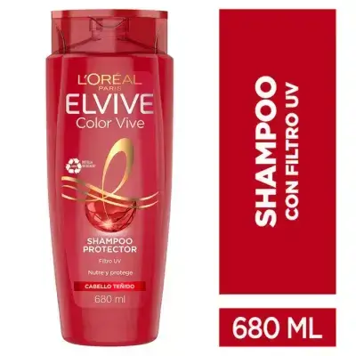 Shampoo Elvive Color Vive X 680Ml//شامبو إلفيف كولور فيف إكس 680 مل