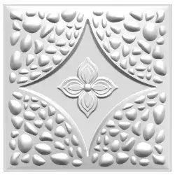 3D Wall Panels Matt White D183