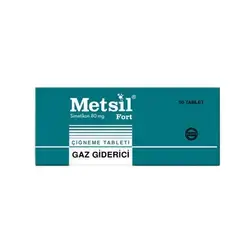 Metsil forte (simethicone 80) 50tablet (bilim)