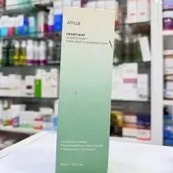 Anua heartleaf pore deep cleansing foam
