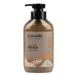 URBAN Strengthening Hair Balm for Fragile Hair Shea & Magnolia 400ml _ ECOLATIER