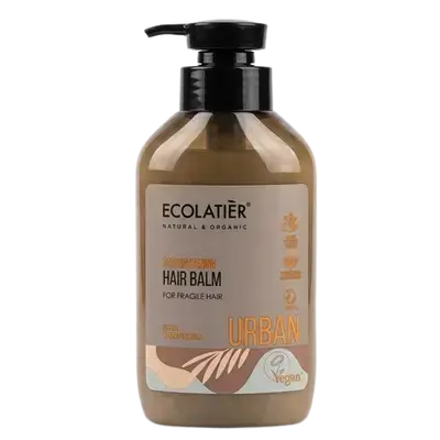 URBAN Strengthening Hair Balm for Fragile Hair Shea & Magnolia 400ml _ ECOLATIER