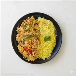 فاهیتای مریشک و برنجی دایت