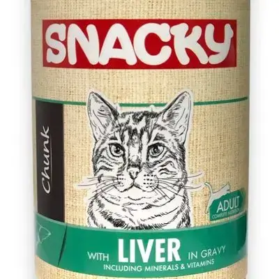 Snacky liver in gravy 400g