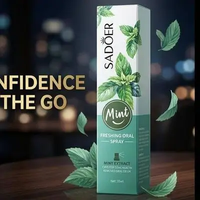 Sadoer Mint Freshing Oral Spray (18ml)