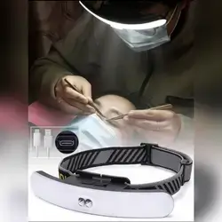 HMQ beauty 1pc Led Beauty Lamp For Eyelash Extension, Beauty Tattoo, Ear Cleaning, Usb Portable Headlight