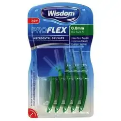 wisdom interdental brushes 0.8mm