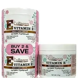 Collagen vitamin E cream