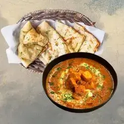 Panner Butter Masala + Butter Garlic Naan