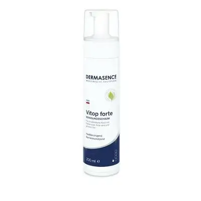 Dermasence Vitop Forte Cleansing Foam For Sensitive Skin 200ml//رغوة التنظيف ديرماسينس فيتوب فورتيه للبشرة الحساسة 200 مل