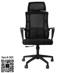 Office Chair AG Uchiha - Black