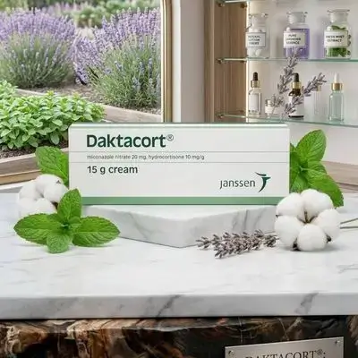 Daktacort (Miconazole 20mg + Hydrocortisone 10mg) Topical Cream