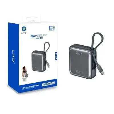 LITO LP12 10,000mAh 35W Super Fast Charging Power Bank