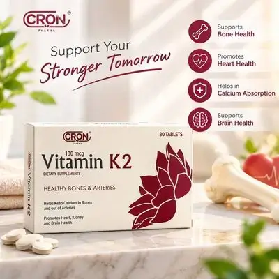 CRON Vitamin K2 100mcg (30 Tablets)