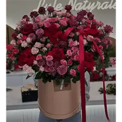 Box of Mixed Baby Roses