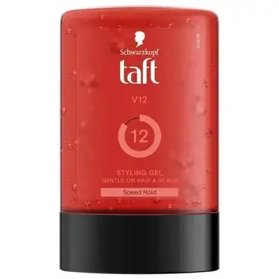 Schwarzkopf Taft V12 Styling Gel Gentle On Hair&Scalp Speed Hold 300ml