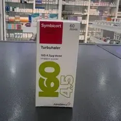 symicort 60doses 160-4.5dose inhalation