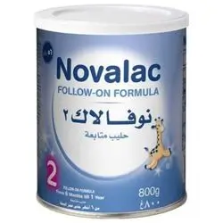 Milk Novalac Infant Formula No. 2 to 6 months onwards 800g
