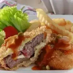 Beef Cordon Bleu Platter