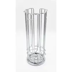 Coffee Capsule Carousel Stand - Small – Chrome