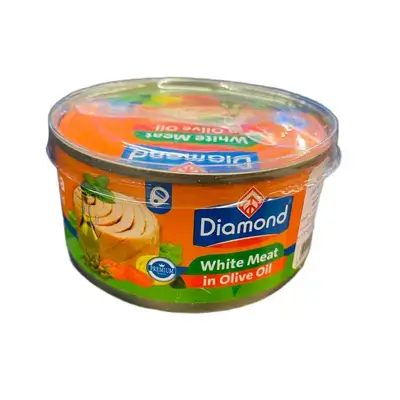 Diamond & kawel Tuna White Meat Olive Oil 185G