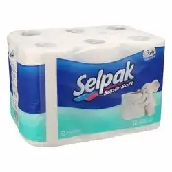 Selpak Toilet Roll Soft 3ply X12