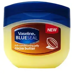 Vaseline 100% Pure Petroleum Jelly (Cocoa Butter, 100Ml), White