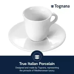 De’Longhi Porcelain Espresso Cup Set – Original – 2 Pieces