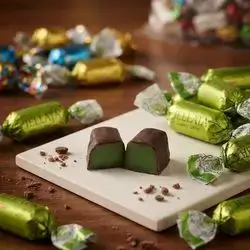 Jellata Cocoa Coated Toffee - Green Wrapper - Half Kilo