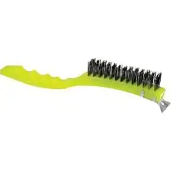 Wire Brush With Plastic Handle