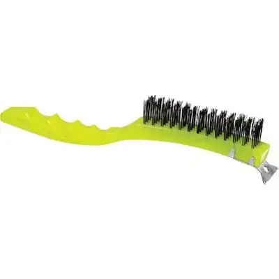 Wire Brush With Plastic Handle