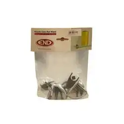 Small Glass And Wooden Shelf Satin Clip