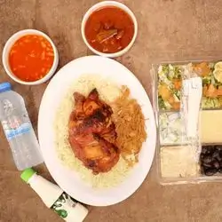 Half Chicken On Rice
