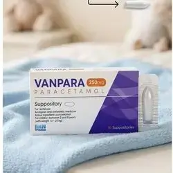 VANPARA 250mg (Paracetamol) 10 Suppositories