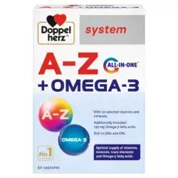 Doppelherz system A-Z + OMEGA-3 (30 Capsules)