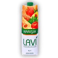 Lavi juice, 1 liter packet.