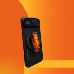 Magnetic phone grip