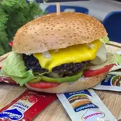 Meat Burger With Cheese