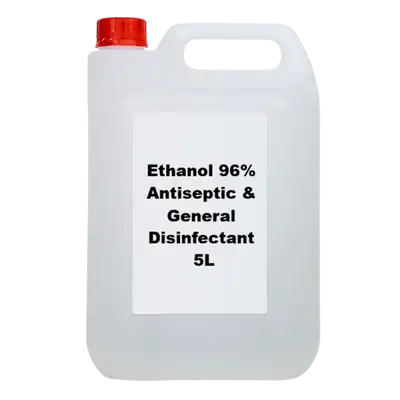 Ethanol 96% Antiseptic & General Disinfectant 5L