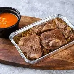 Qozi On Biryani With Broth
