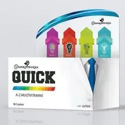 QUICK A_Z with lutein  multivitamin 30 caplets