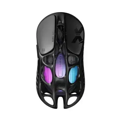 GravaStar Mercury X Pro 8KHz Wireless Gaming Mouse — Black Edition