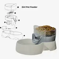 pet feeder 2in1 1.2L