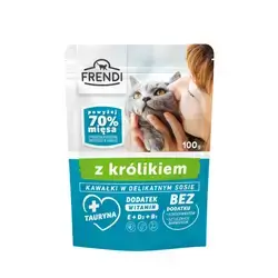 Frendi Cat Food with Rabbit
100g