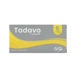 Tadavo (Tadalafil 5mg) 30 Film Coated Tablets _ AVO